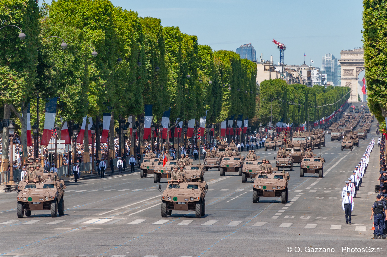 Défilé 14 juillet 2022 - Tribune présidentielle